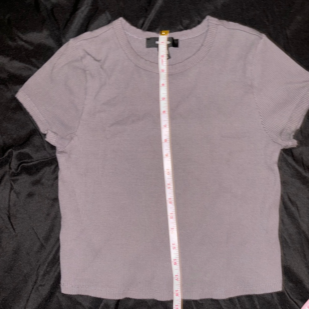 Small Ribbed Crew Tee - Picture 5 of 5